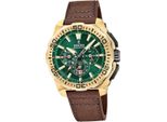 Festina Orologio Da Uomo Chrono Bike In Pelle Marrone Scuro D2UF20728/2