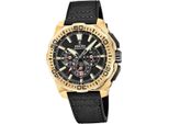 Festina Orologio Da Uomo Chrono Bike Da Polso In Pelle Nera D2UF20728/3