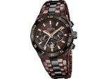 Festina Orologio Da Uomo Chrono Bike Acciaio Inossidabile Marrone Nero D2UF20708/1