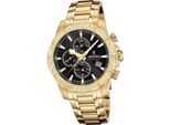 Festina Orologio Da Uomo Timeless Chronograph Orologio Da Polso In Acciaio Inossidabile Oro D2UF20705/4