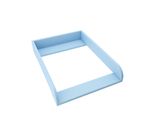Piano Fasciatoio Regalik Per Koppang Di Ikea, Piano Fasciatoio Per Cassettiere Da 46 Cm, Piano Fasciatoio Rimovibile, Pannelli Frontali Arrotondati, Blu, 72Cm X 54Cm