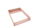 Piano Fasciatoio Regalik Per Koppang Di Ikea, Piano Fasciatoio Per Cassettiere Da 46 Cm, Piano Fasciatoio Rimovibile, Pannelli Frontali Arrotondati, Rosa, 72Cm X 54Cm