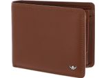 Golden Head Pelle Portafoglio Polo Rfid Protect Scheintasche 1427 Cognac Marrone
