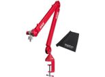 Asta Microfonica Rode PSA1+ Plus Rossa Con Panno In Microfibra