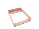 Piano Fasciatoio Regalik Per Malm Di Ikea, Piano Fasciatoio Per Cassettiere Da 48 Cm, Piano Fasciatoio Rimovibile, Pannelli Frontali Dritti, Rosa, 72Cm X 54Cm