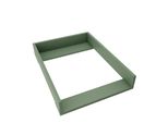 Piano Fasciatoio Regalik Per Malm Di Ikea, Piano Fasciatoio Per Cassettiere Da 48 Cm, Piano Fasciatoio Rimovibile, Pannelli Frontali Dritti, Verde, 72Cm X 54Cm