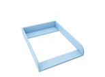 Piano Fasciatoio Regalik Per Malm Di Ikea, Piano Fasciatoio Per Cassettiere Da 48 Cm, Piano Fasciatoio Rimovibile, Pannelli Frontali Arrotondati, Blu, 72Cm X 54Cm