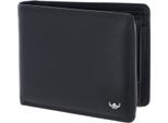 Golden Head Pelle Portafoglio Polo Rfid Protect Scheintasche 1427 Schwarz Nero