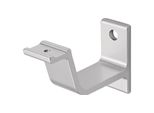 Supporto Per Corrimano 3551 Alluminio Anodizzato Argento Supporto Hermeta
