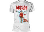 Deicide - Maglietta "Once Upon The Cross"" Per Bambini/Donne Unisex PH397 (S) (Weiß)"