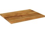 Vidaxl Piano D'appoggio 90X60X2,5 Cm Rettangolare In Legno Massiccio Di Mango