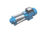 Pompa Centrifuga Per Acqua, Portata 4000L/H, Struttura In Acciaio Inox, 2500W