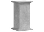 Vidaxl Supporto Per Piante Grigio Cemento 33X33X60 Cm Materiale A Base Di Legno