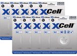 10X Xcell CR2430, Pila A Bottone Al Litio 3V - Confezione Blister Da 1 Pezzo
