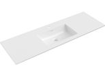 Mexen Otis Lavello Incassato In Piano 141 X 46,5 Cm, Bianco Lucido - 25181400