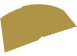 100X Folia 6465 Tonpapier - A4, Gold