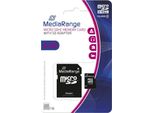 Mediarange Scheda Sd Microsd 8GB Sd CL.10 Incl. Adattatore