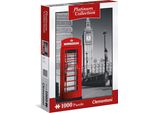 Clementoni- Puzzle Platinum London 1000 Pezzi (39397) Clementoni