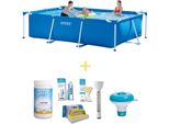 Piscina Intex Frame - 300 X 200 X 75 Cm - Pacchetto Manutenzione Ways Incluso