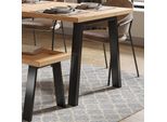 Vicco Gambe Per Tavolo , 75 X 72 Cm A U, Nero