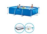 Intex Pool Telaio Rettangolare 300X200X75 Cm - Set Piscina