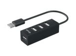 Equip 128955 Equip Usb-Hub 2.0, 4Ports 4Xusb 2.0,0.15M O.Netzteil Schwarz