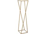 Howhomely Sgabello Per Fiori In Metallo Oro 100 Cm - Portafiori, Colonna Per Fiori Alta
