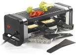 Macchina Per Raclette 2 Persone 350W Nera Kitchen Chef Gr202-350N