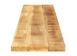 Vidaxl Piano Da Tavolo 180X40X2,5 Cm Rettangolare Legno Massiccio Grezzo Mango