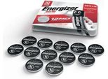 Batteria A Bottone, CR2016, 12 Pezzi, Energizer 7638900453850