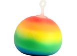 Toi-Toys Palla Antistress Palla Cuscinetto Spremere Arcobaleno Colori Colorati Bambini Adulti Sollievo Dallo Stress Arancione