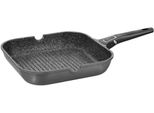 Grillpfanne Stoneline "Imagination Plus", Grau (Anthrazit), B:28Cm H:6Cm L:28Cm Ø:28Cm, Pfannen, 28 X 28 Cm, Induktion