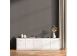 Vliestapete Living Walls "3D-Tapete Wellenmuster - Moderne Vliestapete", Silberfarben, B:0,53M H:0,02M L:10,5M, Vlies, Tapeten