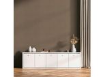 Vliestapete Living Walls "3D-Tapete Wellenmuster - Moderne Vliestapete", Goldfarben, B:0,53M H:0,02M L:10,5M, Vlies, Tapeten