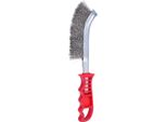 Ks Tools Spazzola Metallica Multiuso In Acciaio Inox, 250 Mm