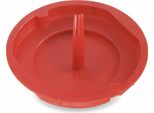 Coperchio Di Segnalazione, Per Scatole Da Incasso Con Interasse Viti 60 Mm, Rosso