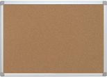 Q-Connect® KF03563 Bacheca In Sughero - 150 X 100 Cm, Marrone Con Cornice In Alluminio