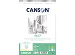 CANSONC31412A001 Blocco Carta Da Disegno Canson 1557, Din A4, 120 G/M², 50 Fogli