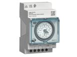 Hager Interruttore Orario Elettromeccanico EHN110 Senza Riserva Di Energia Timer Giornaliero 1W 16A 1 (EHN110)