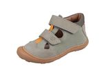 Ricosta Ebi 1201102530 Sandalo Chiuso Per Bambini In Pelle, Verde Chiaro, Ragazzi, Medio - Scarpe Da Passeggio Per Bambini Taglia 18 - 26, Verde, Pelle (Buk/Velour)