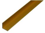 Alberts 473570 Profilo Angolare, Alluminio, Anodizzato Oro, 1000 X 20 X 20 Mm