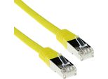 Act - Cavo Patch - RJ-45 (M) Bis RJ-45 (M) - 1 M - Ftp - Cat 5E - Gelb