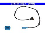 Ate 24.0741-1116.3 - Oe 4545 79 Sensore Abs Per 206 Cc (2D), 206 (2A/C), 206, 206 Sw (2E/K), 206 Van