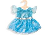 Abito Per Bambola 'Principessa Dei Ghiacci', Piccolo, Taglia 28-35 Cm