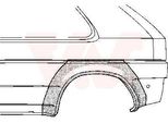 Van Wezel Pannello Laterale Posteriore Sinistro Per Ford Fiesta Iii