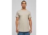 Urban Classics TB638 | Shaped Long Tee Herren T-Shirt - Farbe: Cloud - GrößE: Xs