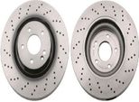 2X Disco Freno Trw DF6741S Per MERCEDES-BENZ Sl (R129) 51 5Mm 334Mm