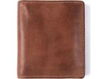 Harold's Pelle Portafoglio Submarine Wallet Upend Cognac Marrone Chiaro