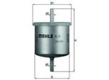 Mahle Kl 61 - Oe 0122150 Filtro Carburante Per Fiesta Iv, Ka (Rb), Mondeo Ii, Orion Iii (Gal), Puma, Street Ka (RL2), Transit Tourneo, Escort V, Escort Vi, Escort Vii, Fiesta Iii, Fiesta V