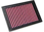 K&N 33-2510 Filtro Aria Ad Alte Prestazioni Per Ford Sierra (Gbg, GB4) Filtro A Lunga Durata Quadrato